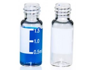 2mL Clear Glass Screw Thread ND8 Vial with Label