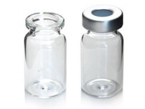 6mL Clear Glass, Flat Bottom, Short Neck, Crimp Headspace ND20 Vial