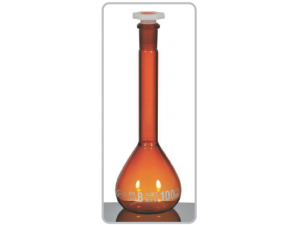 Amber Volumetric Flasks Class B